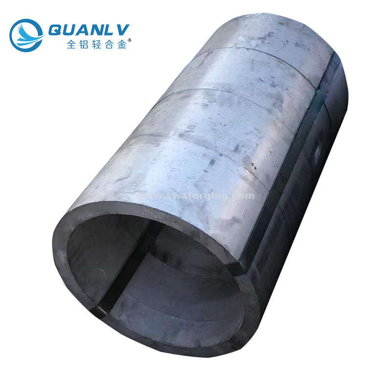 6082 Thick Wall Large Diameter Forged Aluminum Pipe